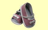Puppenkleidung Baby 30cm-33cm Babyschuhe rosa-wei� G�tz 3401881