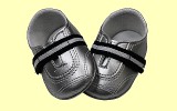 Puppenkleidung Baby 30cm-33cm Babyschuhe silber G�tz 3401887