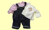 Puppenkleidung Baby 30cm-33cm Latzhose G�tz 3401842