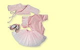 Puppenkleidung Stehpuppe 45cm-50cm Ballett Set 3401076