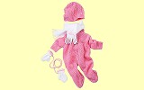 Puppenkleidung Baby 30cm-33cm Strickanzug M�tze Schal Handschuhe