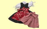 Puppenkleidung Stehpuppe 45cm-50cm Oktoberfestkleid G�tz 3401876
