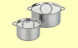 Kochtopf Henkeltopf Edelstahl 12cm