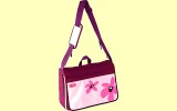 Wickeltaschen-Set Baby Basic pink-weinrot Sigikid 23404