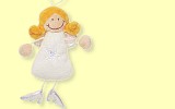 Weihnachtsanh�nger x-mas Engel weiss Sigikid 37183