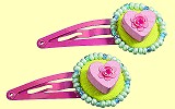 Haarclips Herzen Haba 6796