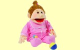 Handpuppe gro� Baby Jana Living Puppets W320 