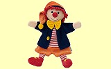 Handpuppe Clown Sterntaler 36958