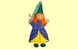 Kasperlepuppe Fee lila 30cm