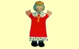 Kasperlepuppe K�nig 30cm