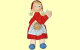 Kasperlepuppe Rotk�ppchen 30cm