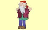 Kasperlepuppe Rumpelstilzchen 30cm