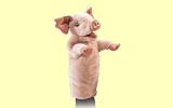 Handpuppe Schwein f�r die Puppenb�hne Folkmanis 2853