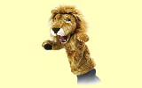 Handpuppe L�we f�r Puppenb�hne Folkmanis 2562