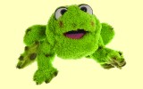 Handpuppe Frosch Rolf Living Puppets W207