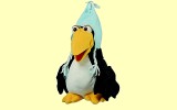 Handpuppe Pius der Pinguin Living Puppets W321