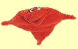 Wunschtraumkuschelmuschelkissen rot klein W468