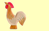 Hahn ocker Ostheimer