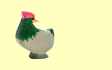 Huhn dunkel gedreht Ostheimer