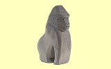Gorilla sitzend Ostheimer