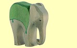 Elefant mit Sattel Ostheimer