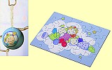 Weihnachtskugelspiel Engelpuzzle Haba 8260