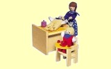 Puppenhaus Babyset Selecta 4205