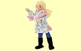 Biegepuppe Mama blond mit Baby K�the Kruse 65553