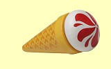 Kaufladen Eis Cornetto Erdbeer in Dose (Erzi)