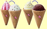 Kaufladen Petit Rose Eiswaffeln Venezia Haba 3814