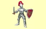 Ritter mit Ritterr�stung rot Papo
