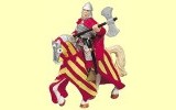 Sarrazene mit Beil rot Papo