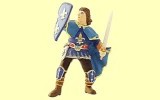 Ritter Paladin blau Papo
