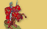 Prinz Philipp mit Pferd rot Papo
