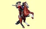 Pferd f�r Musketier Papo