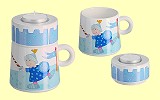 Melamin-Tasse Ritter Julius mit Deckel Haba 4013