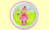 Melamin-Teller Prinzessin Rosina Haba 4016