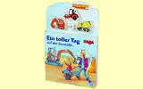 Ein toller Tag auf der Baustelle Haba 5334 Spiel + Buch ab 3 Jahre