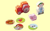 Spielfiguren Bauer Tim und sein Traktor Haba 5586 ab 1 1/2 Jahre