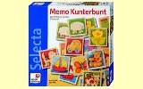 Memo Kunterbunt Selecta 3582 ab 3 Jahre 36 T�felchen 