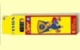 Super 3 Kartonetui 6 St dreifl�chig (Lyra)