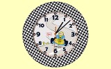 Rob Racer Wanduhr Sigikid 23546