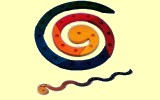 Geburtstags-Spirale bunt Grimms 24 L�cher