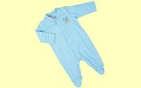Baby Bear Boy blau Strampler Gr. 56