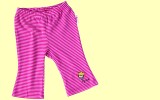 Kleine Prinzessin Ringelhose ausgestellt kirsche Gr. 62 (Sigikid)