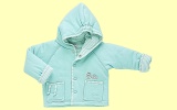 Little White Bear Jacke gef�ttert hellblau Gr. 68 (Sigikid)