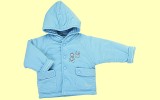 Baby Bear Boy Kapuzenjacke wattiert Gr. 74